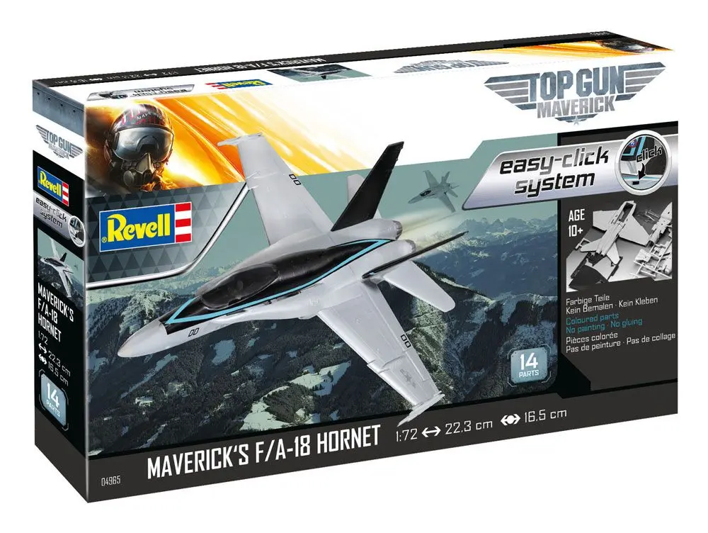Top Gun Easy-Click modell készlet 1/72 F/A-18 Hornet 23 cm termékfotó