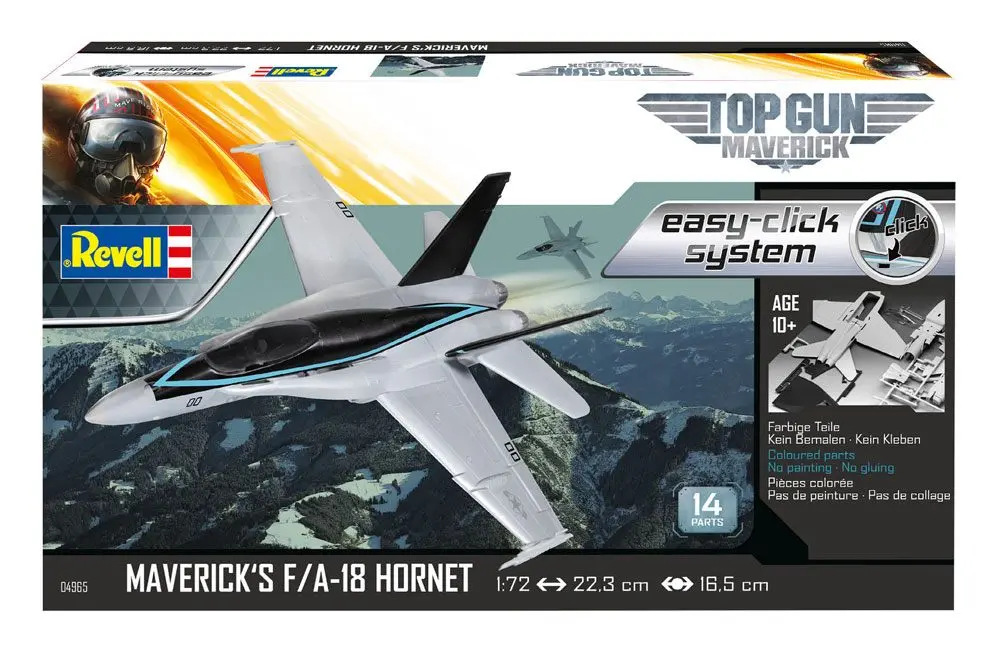 Top Gun Easy-Click modell készlet 1/72 F/A-18 Hornet 23 cm termékfotó