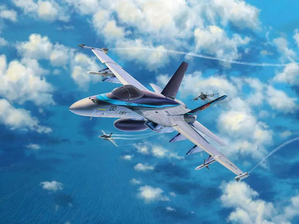Top Gun: Maverick 1/48 Maverick´s F/A-18E Super Hornet modell készlet 38 cm termékfotó