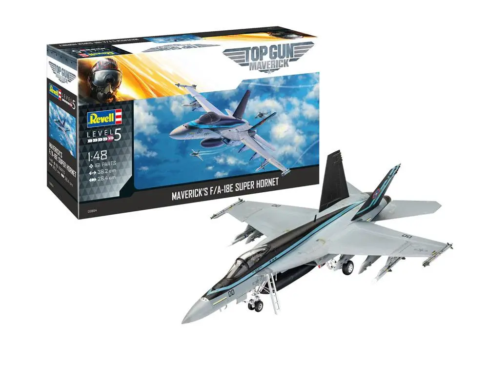 Top Gun: Maverick 1/48 Maverick´s F/A-18E Super Hornet modell készlet 38 cm termékfotó