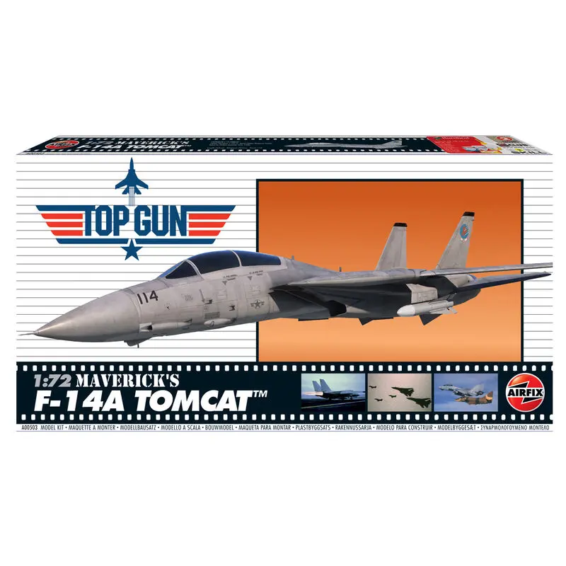 Top Gun Maverick s F-14A Tomcat modell készlet termékfotó