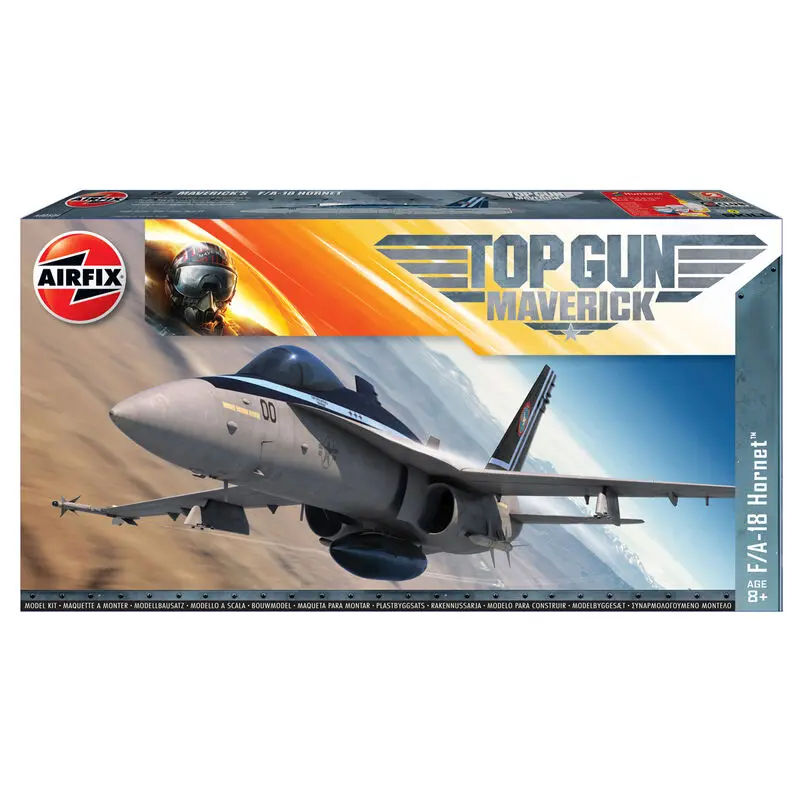 Top Gun Maverick s F-18 Hornet modell készlet termékfotó