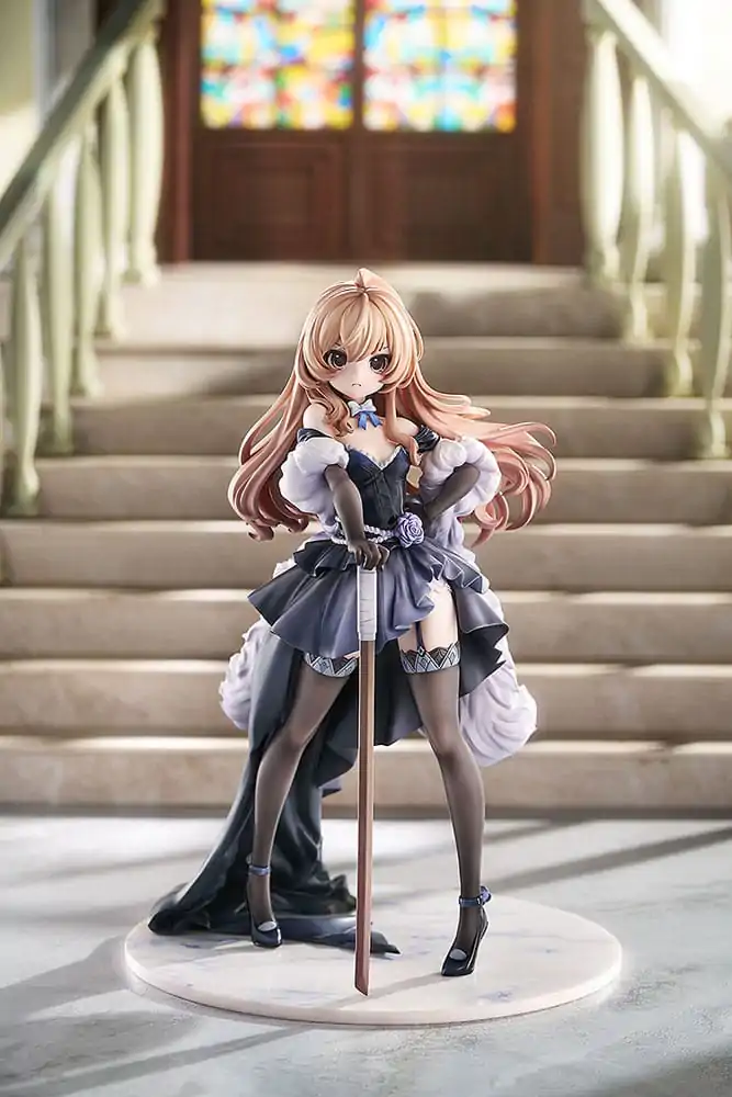 Toradora! 1/7 Taiga Aisaka: Dress Ver. PVC szobor figura 23 cm termékfotó