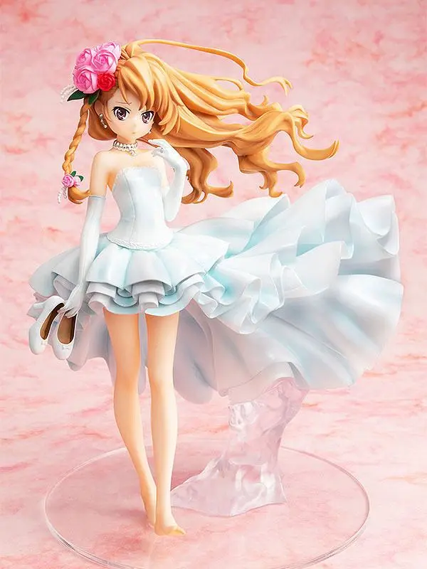 Toradora 1/7 Taiga Aisaka: Wedding Dress Ver. PVC szobor figura 21 cm termékfotó