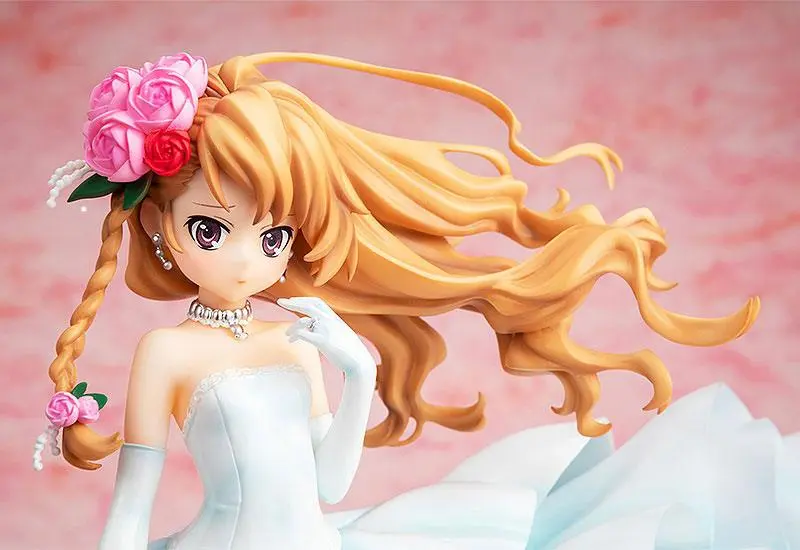 Toradora 1/7 Taiga Aisaka: Wedding Dress Ver. PVC szobor figura 21 cm termékfotó