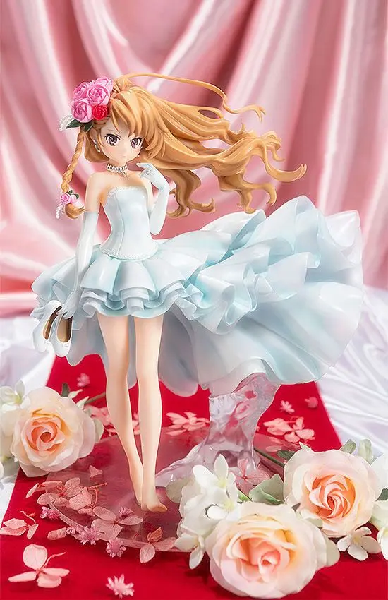 Toradora 1/7 Taiga Aisaka: Wedding Dress Ver. PVC szobor figura 21 cm termékfotó