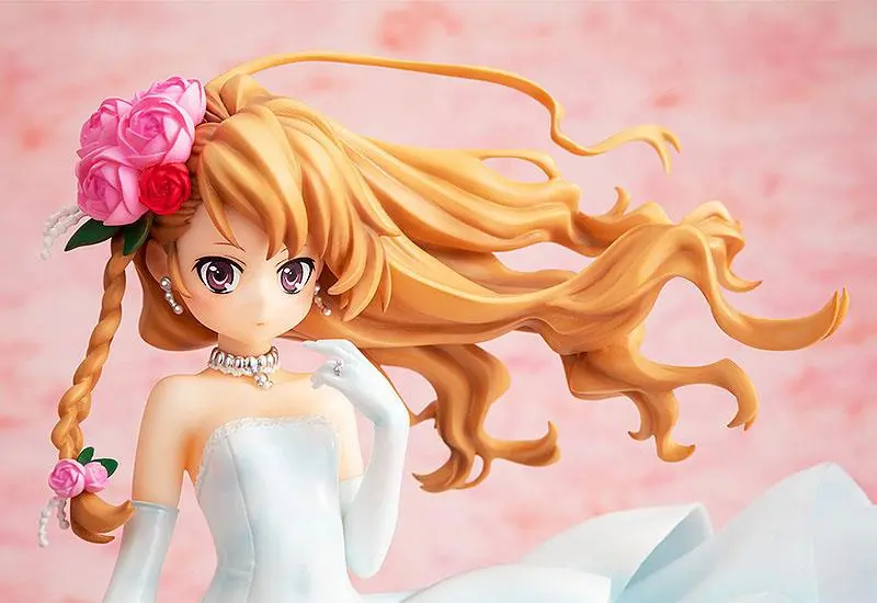 Toradora 1/7 Taiga Aisaka: Wedding Dress Ver. PVC szobor figura 21 cm termékfotó