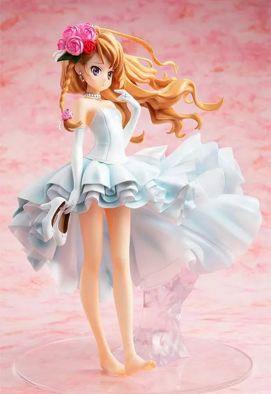 Toradora 1/7 Taiga Aisaka: Wedding Dress Ver. PVC szobor figura 21 cm termékfotó