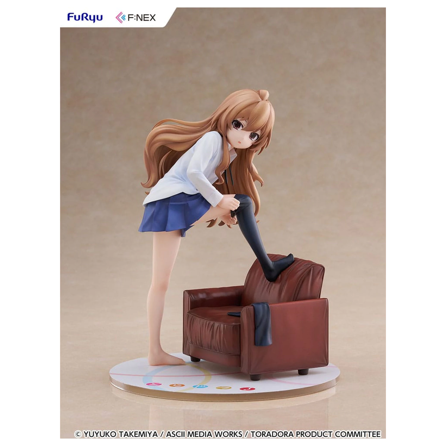 Toradora! F:NEX 1/7 Taiga Aisaka PVC szobor figura 18 cm  termékfotó