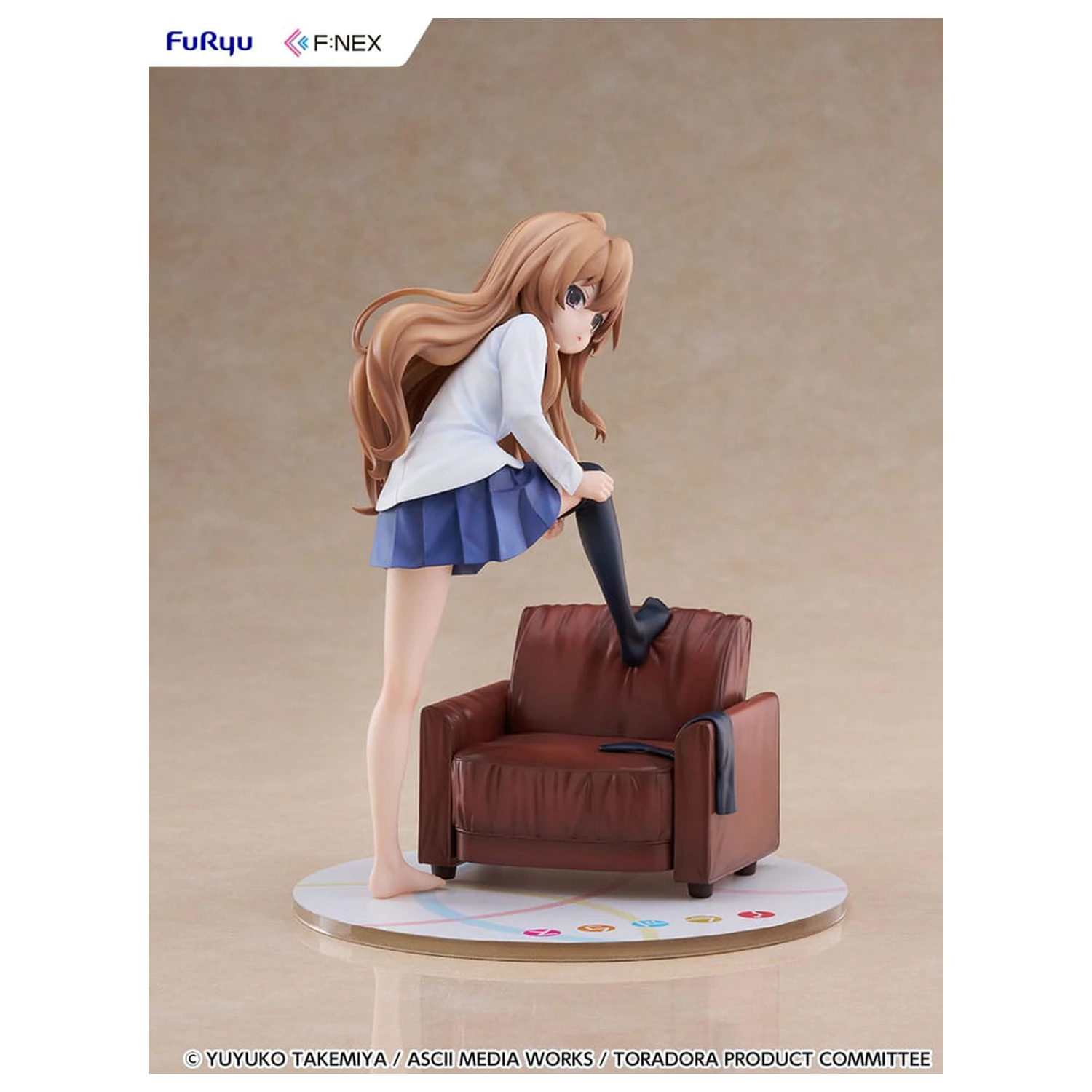 Toradora! F:NEX 1/7 Taiga Aisaka PVC szobor figura 18 cm  termékfotó