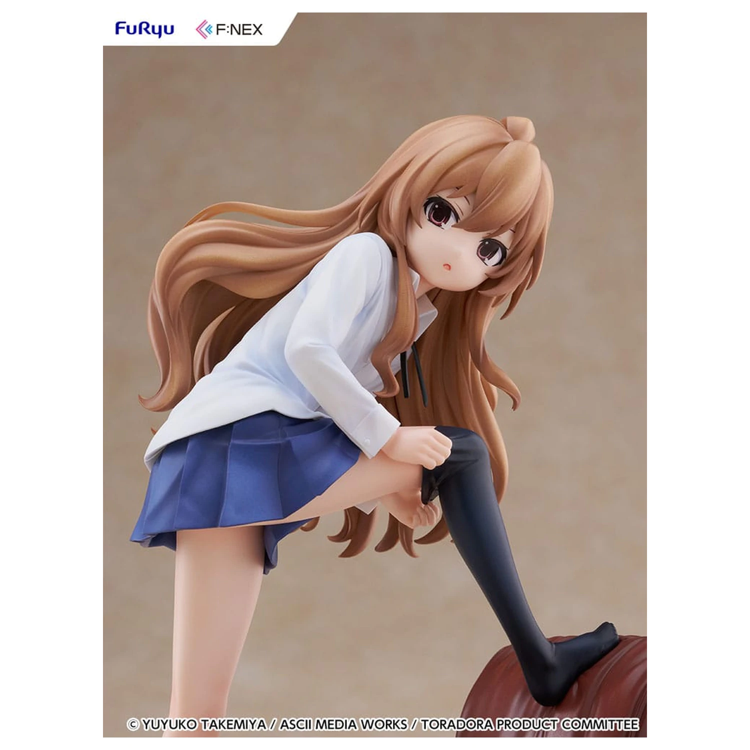 Toradora! F:NEX 1/7 Taiga Aisaka PVC szobor figura 18 cm  termékfotó