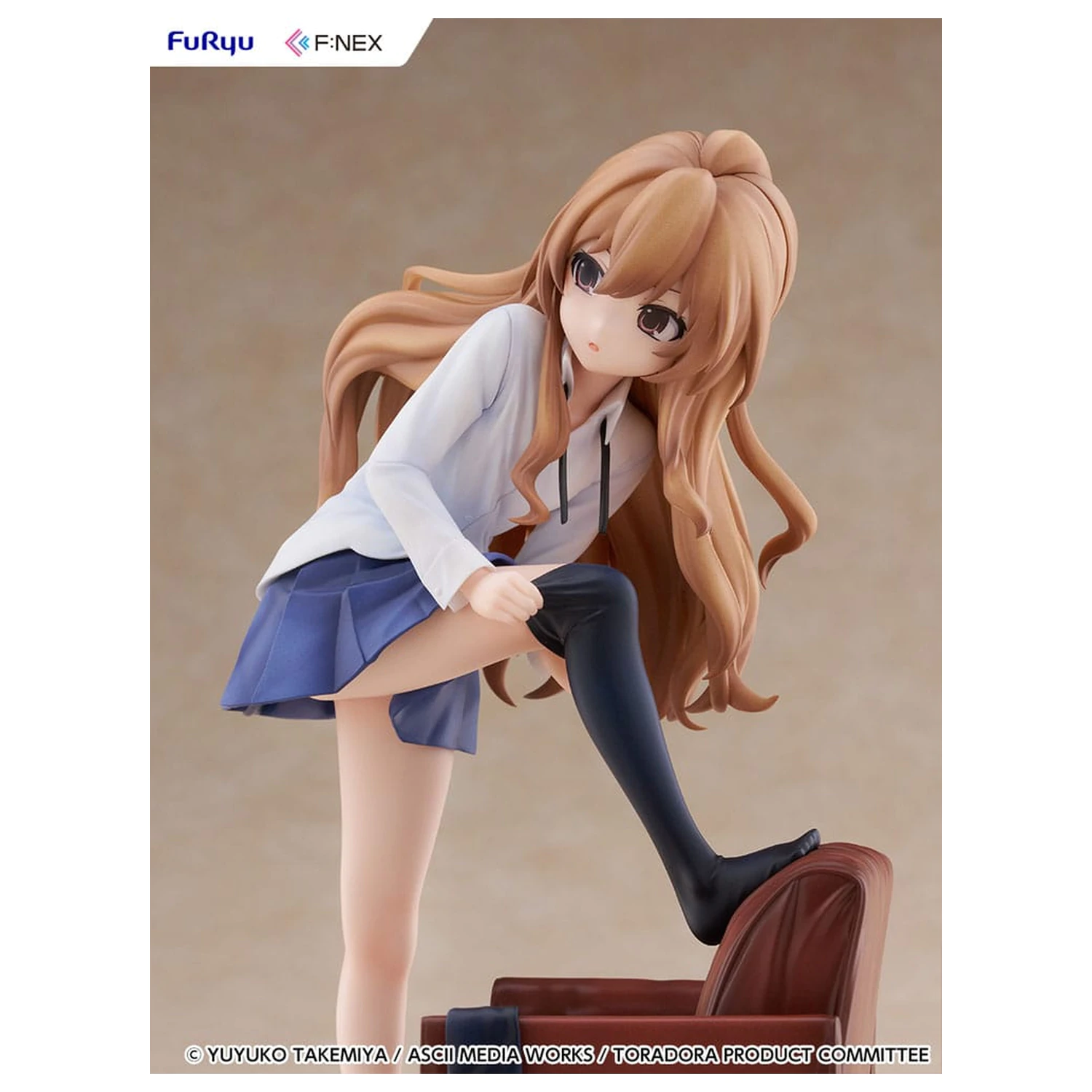 Toradora! F:NEX 1/7 Taiga Aisaka PVC szobor figura 18 cm  termékfotó