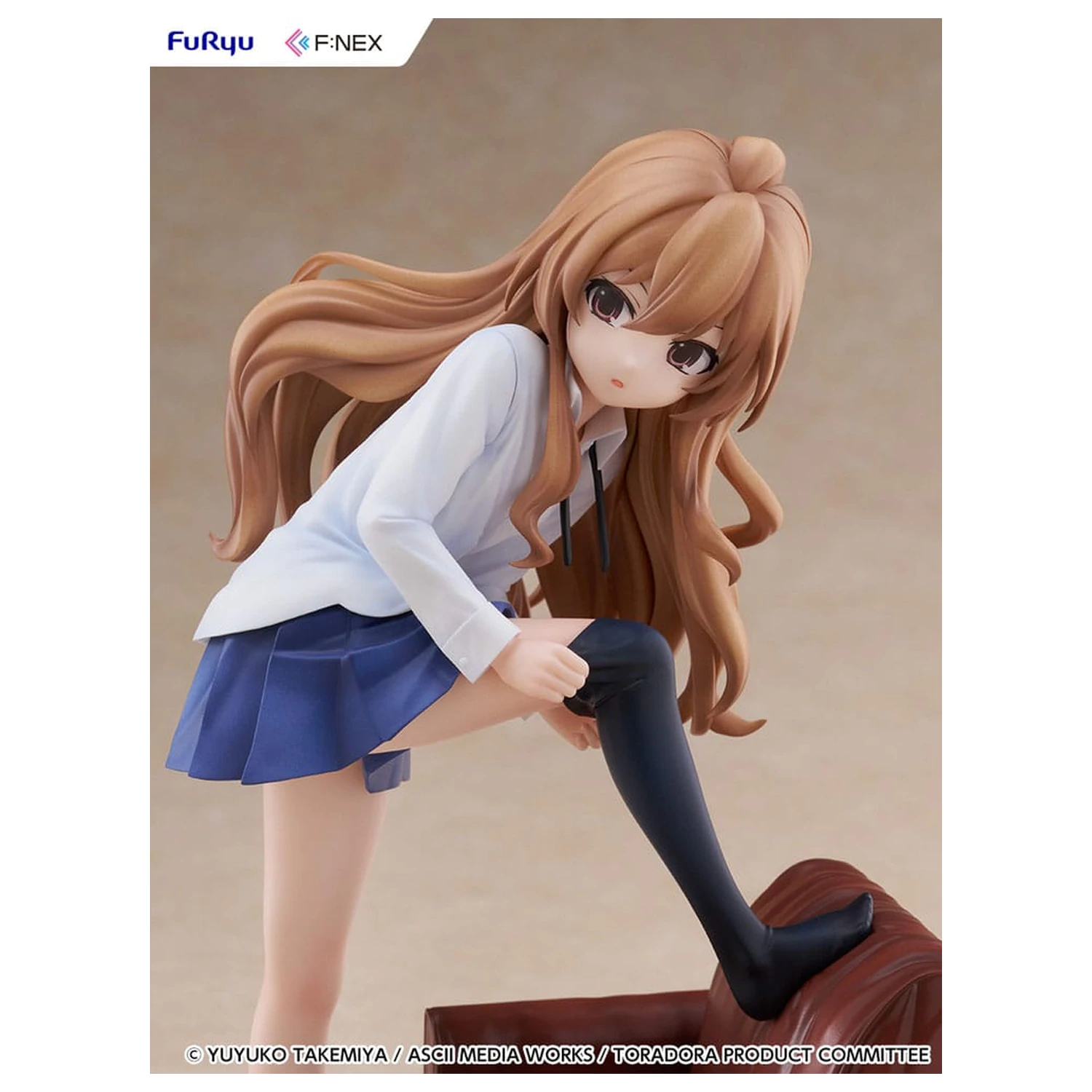 Toradora! F:NEX 1/7 Taiga Aisaka PVC szobor figura 18 cm  termékfotó