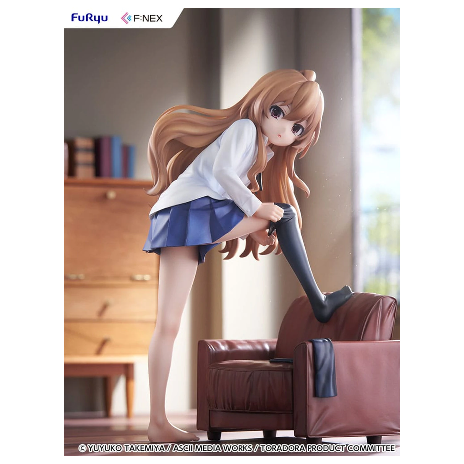 Toradora! F:NEX 1/7 Taiga Aisaka PVC szobor figura 18 cm  termékfotó
