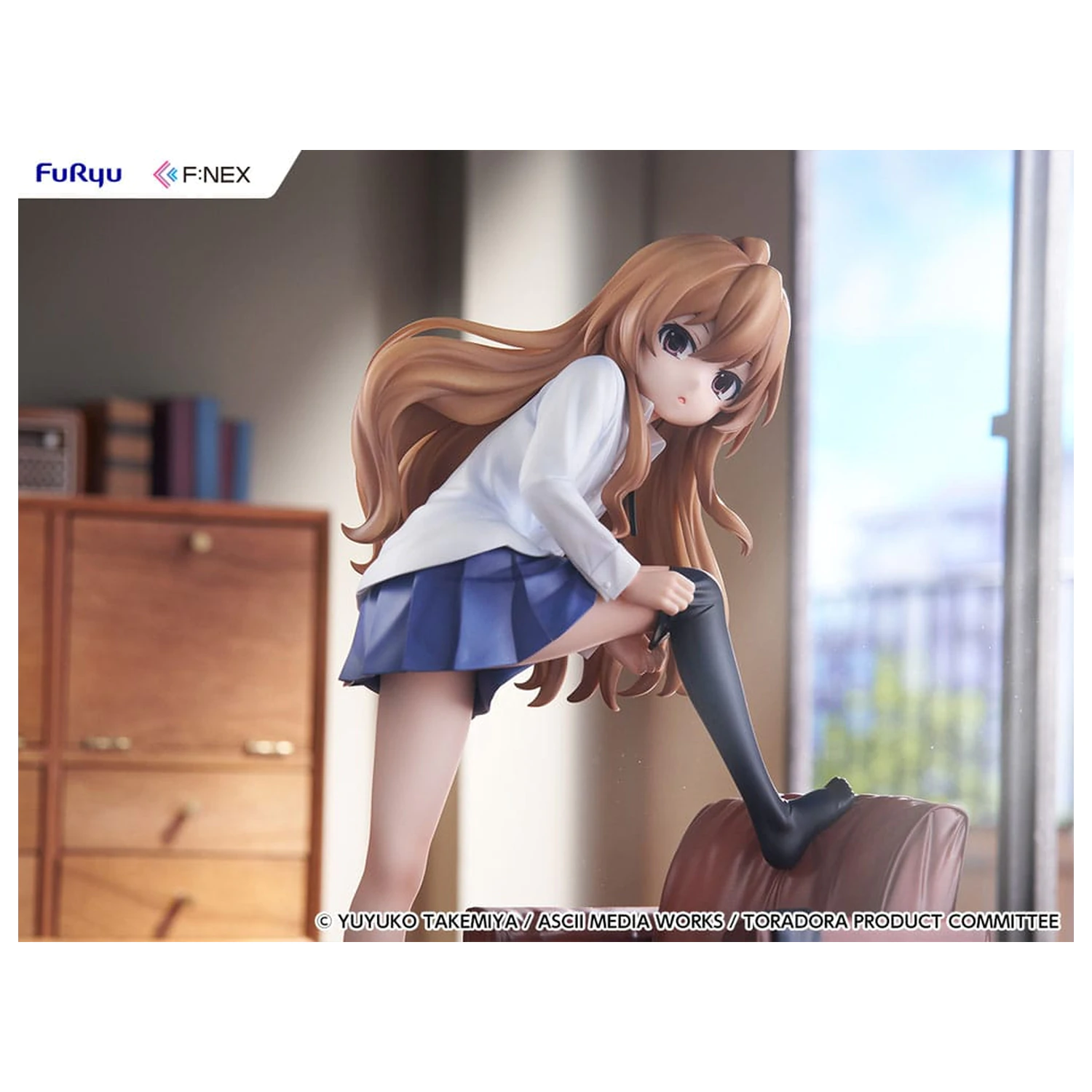 Toradora! F:NEX 1/7 Taiga Aisaka PVC szobor figura 18 cm  termékfotó