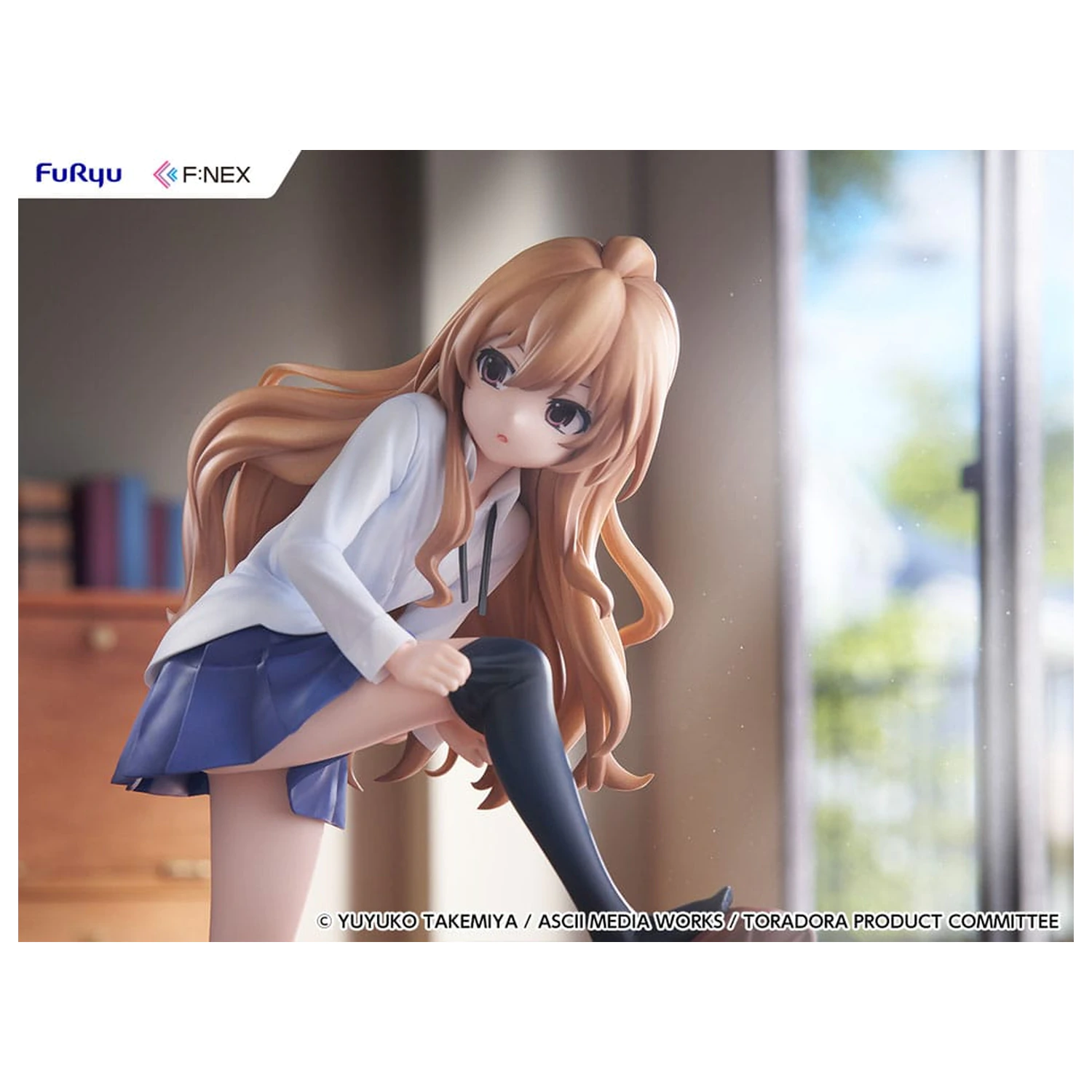 Toradora! F:NEX 1/7 Taiga Aisaka PVC szobor figura 18 cm  termékfotó