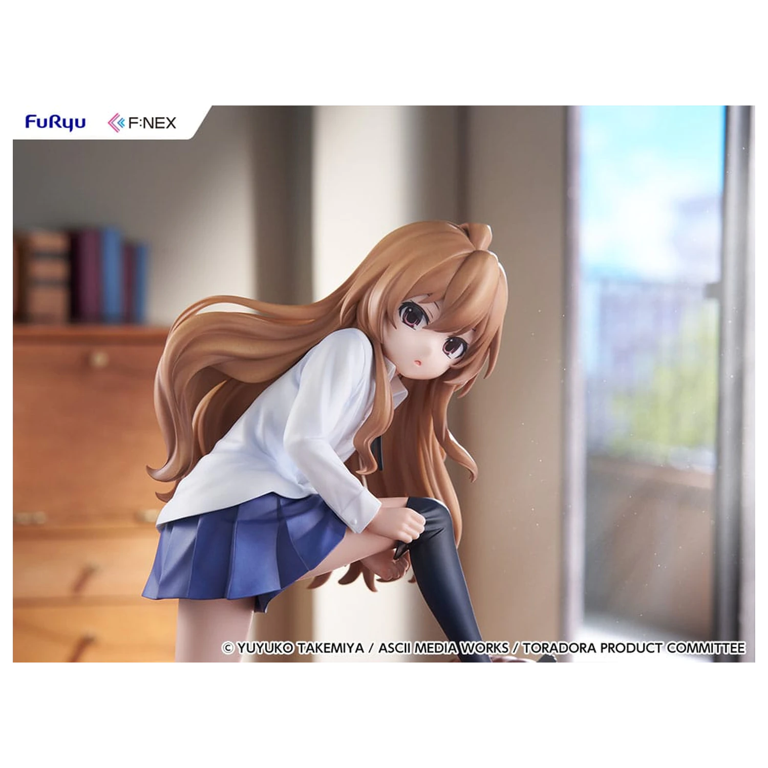 Toradora! F:NEX 1/7 Taiga Aisaka PVC szobor figura 18 cm  termékfotó