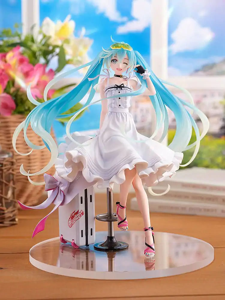 Hatsune Miku GT Project Original PVC Statue 1/7 Vacation Style Ver. PVC szobor figura 24 cm termékfotó