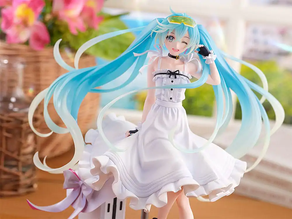 Hatsune Miku GT Project Original PVC Statue 1/7 Vacation Style Ver. PVC szobor figura 24 cm termékfotó