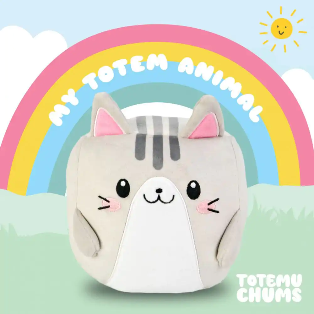 Totemu Chums Cute ´n´ Kawaii Cat plüss figura 19 cm termékfotó