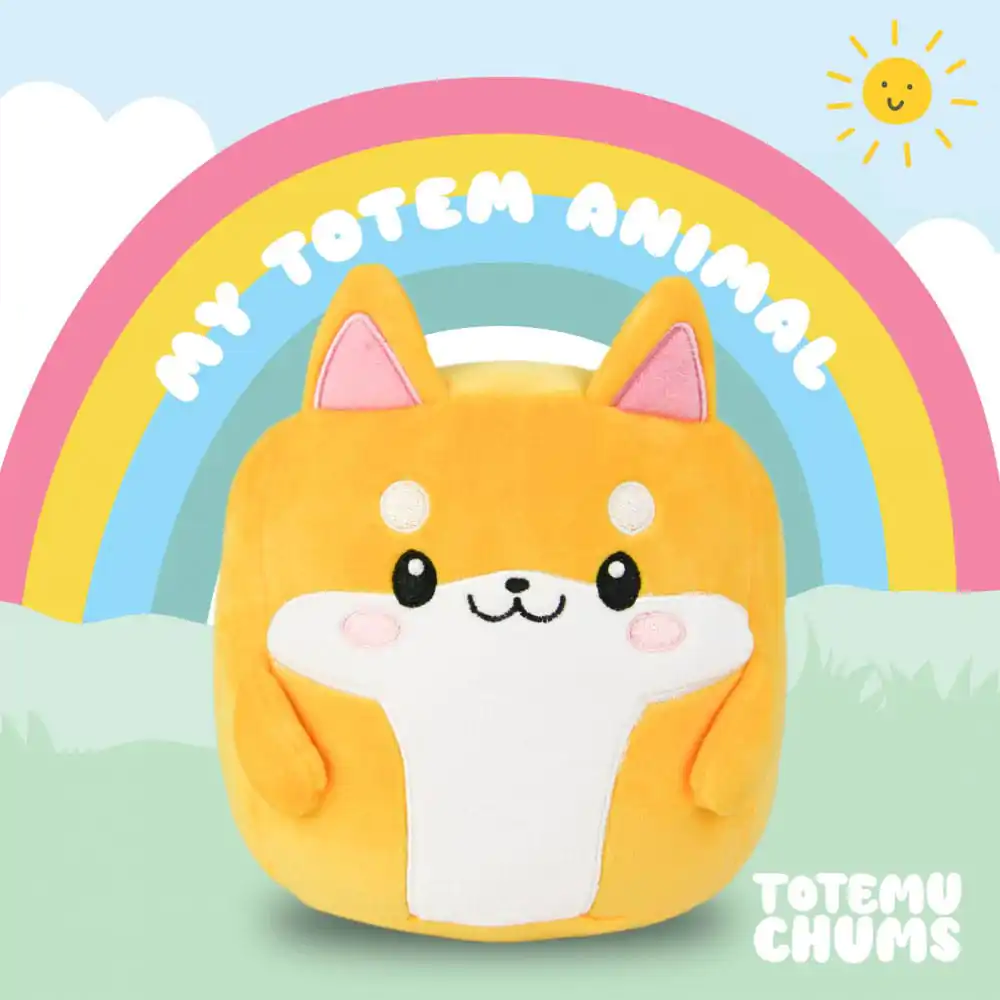 Totemu Chums Cute ´n´ Kawaii Dog plüss figura 19 cm termékfotó