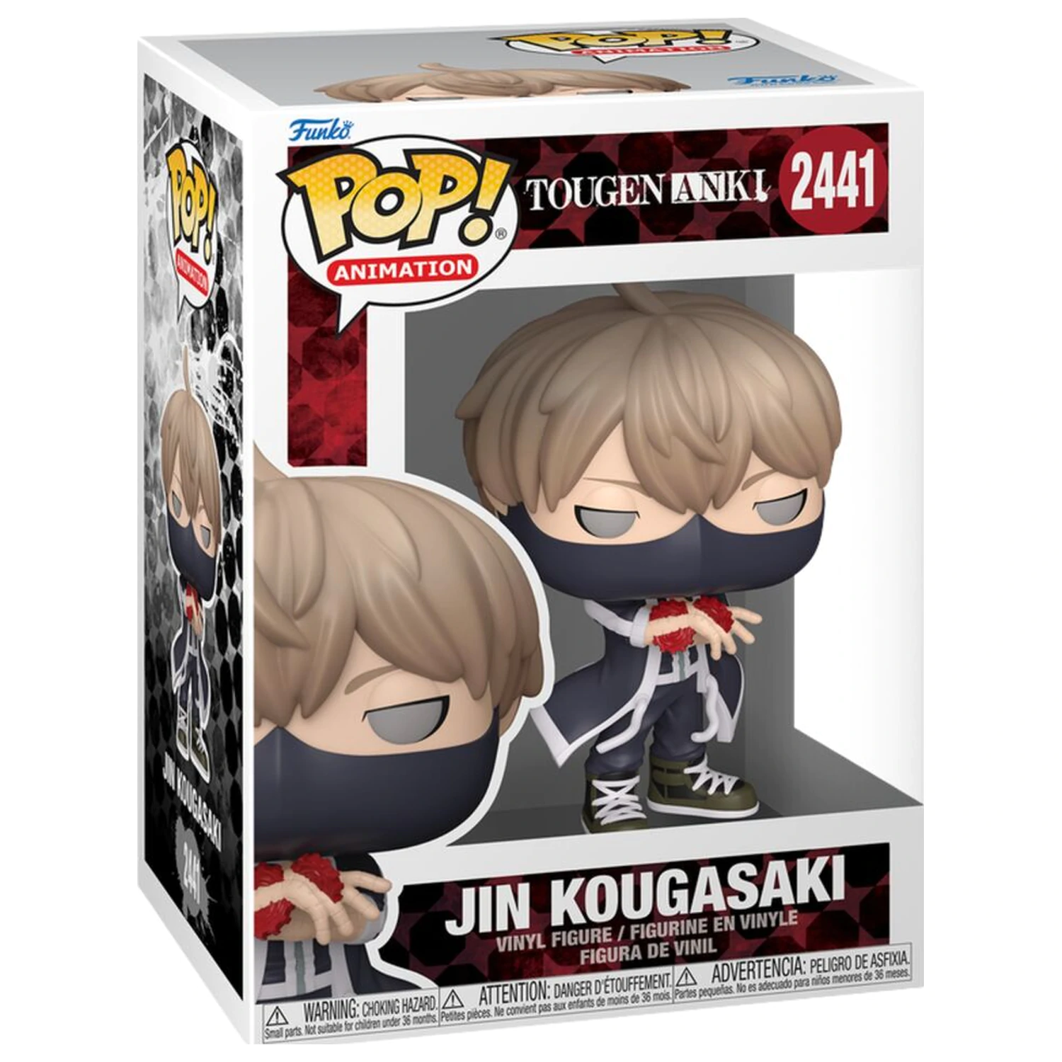 Tougen Anki Funko POP! Animation Vinyl figura Jin Kougasaki 9 cm termékfotó