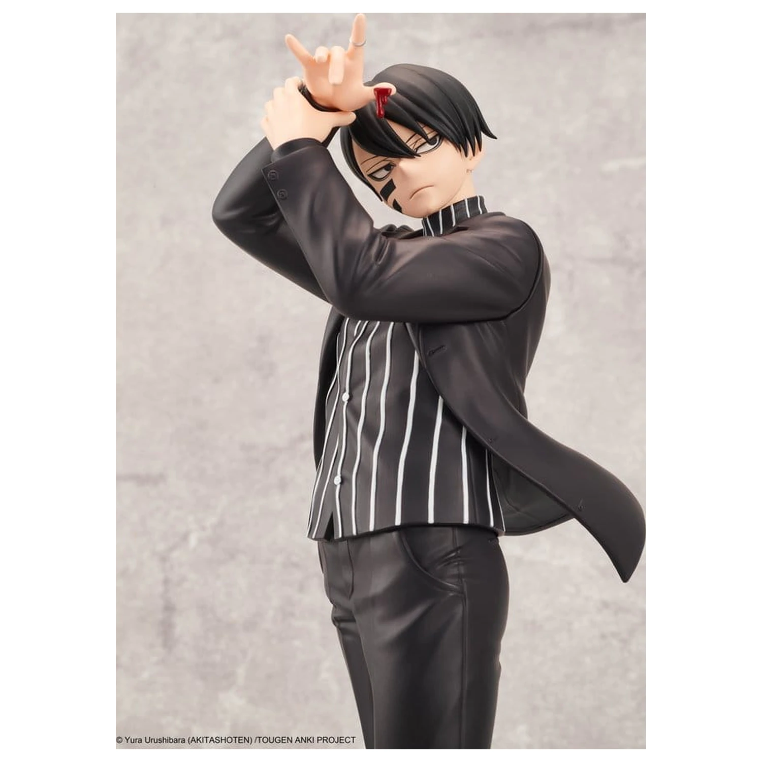 Tougen Anki: Legend of the Cursed Blood 28Fig PVC szobor figura Naito Mudano 28 cm      termékfotó