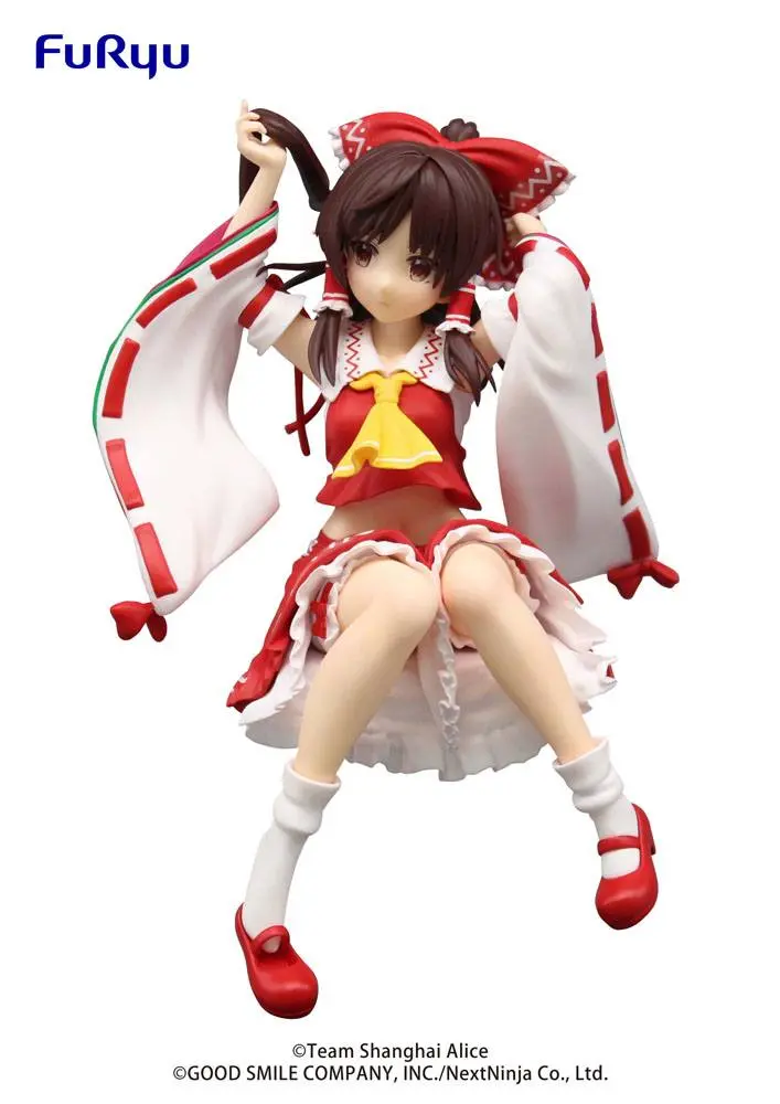 Touhou Lost World Noodle Stopper Reimu Hakurei PVC szobor figura 13 cm termékfotó