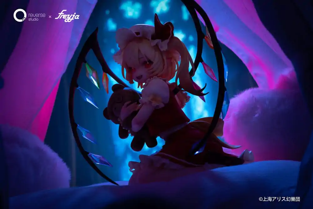 Touhou Project 1/6 Flandre Scarlet Innocent Time Ver. szobor figura 16 cm termékfotó