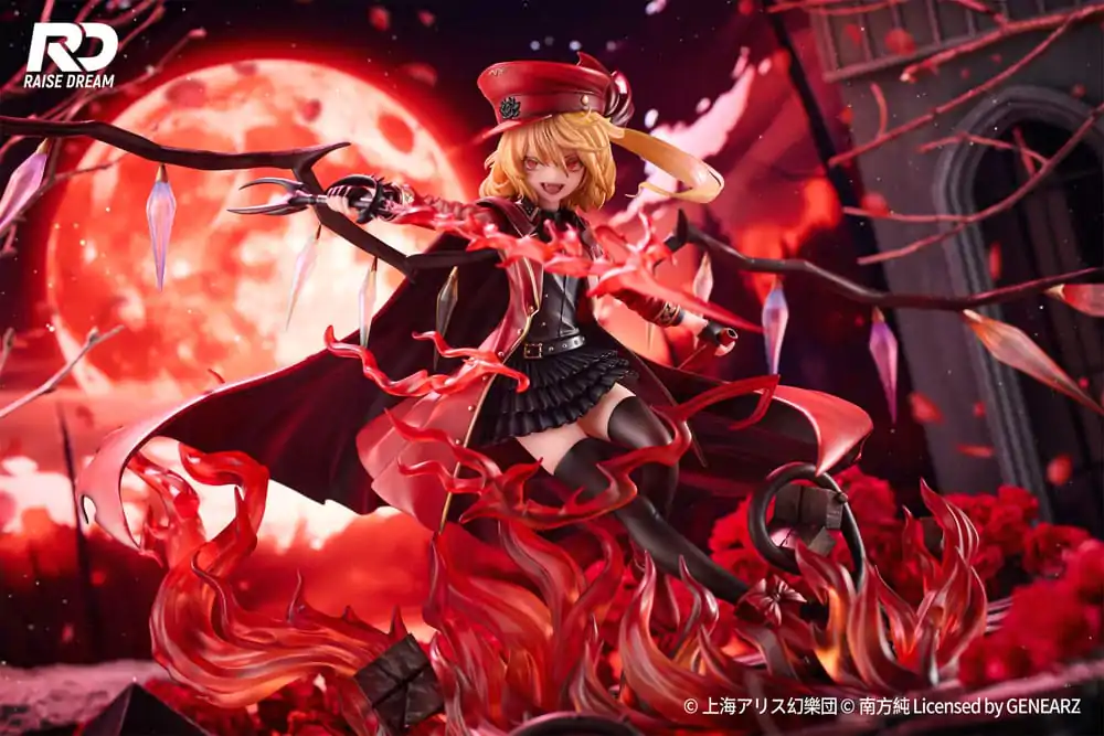 Touhou Project 1/6 Flandre Scarlet Military Uniform Ver. PVC szobor figura 27 cm termékfotó