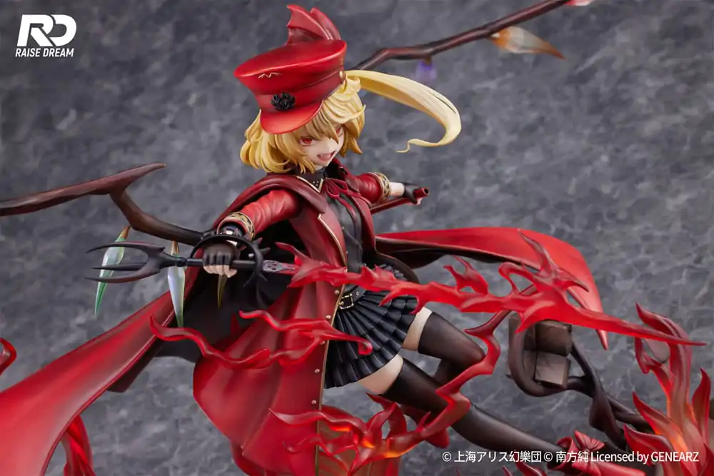 Touhou Project 1/6 Flandre Scarlet Military Uniform Ver. PVC szobor figura 27 cm termékfotó
