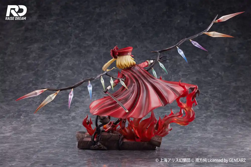 Touhou Project 1/6 Flandre Scarlet Military Uniform Ver. PVC szobor figura 27 cm termékfotó