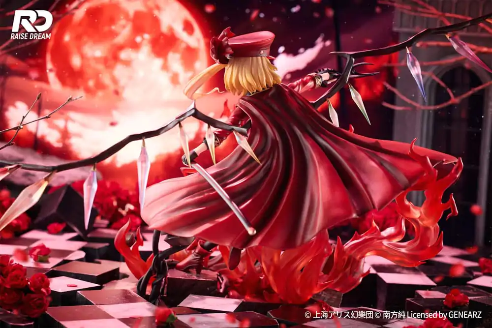 Touhou Project 1/6 Flandre Scarlet Military Uniform Ver. PVC szobor figura 27 cm termékfotó