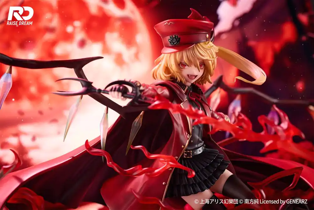 Touhou Project 1/6 Flandre Scarlet Military Uniform Ver. PVC szobor figura 27 cm termékfotó