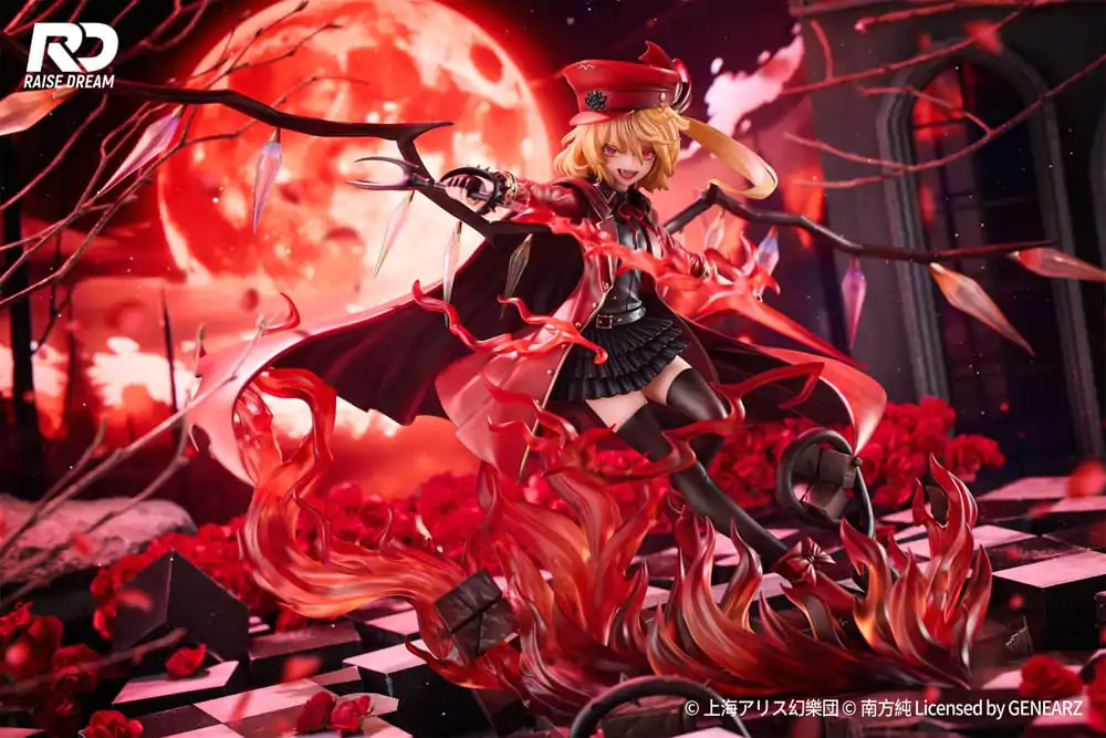 Touhou Project 1/6 Flandre Scarlet Military Uniform Ver. PVC szobor figura 27 cm termékfotó