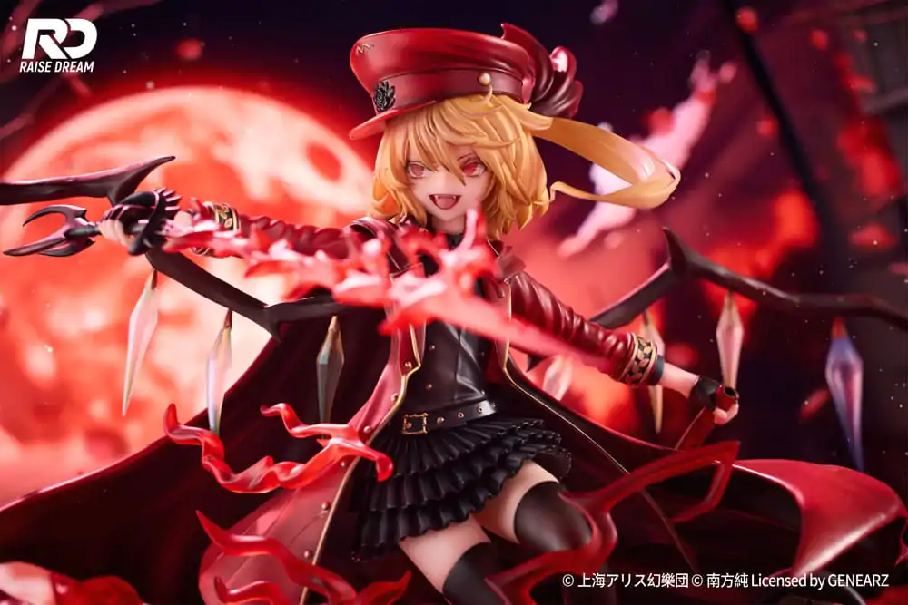 Touhou Project 1/6 Flandre Scarlet Military Uniform Ver. PVC szobor figura 27 cm termékfotó