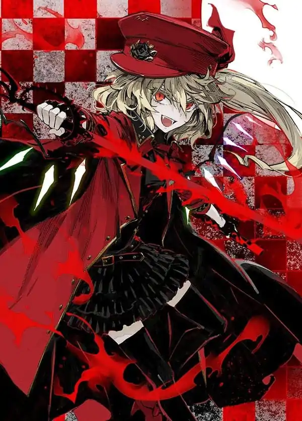Touhou Project 1/6 Flandre Scarlet Military Uniform Ver. PVC szobor figura 27 cm termékfotó