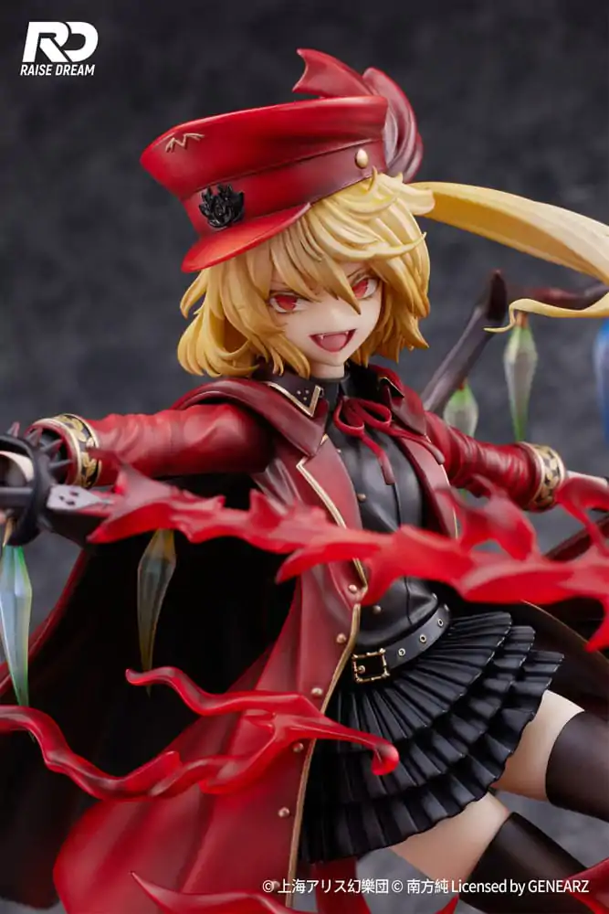 Touhou Project 1/6 Flandre Scarlet Military Uniform Ver. PVC szobor figura 27 cm termékfotó