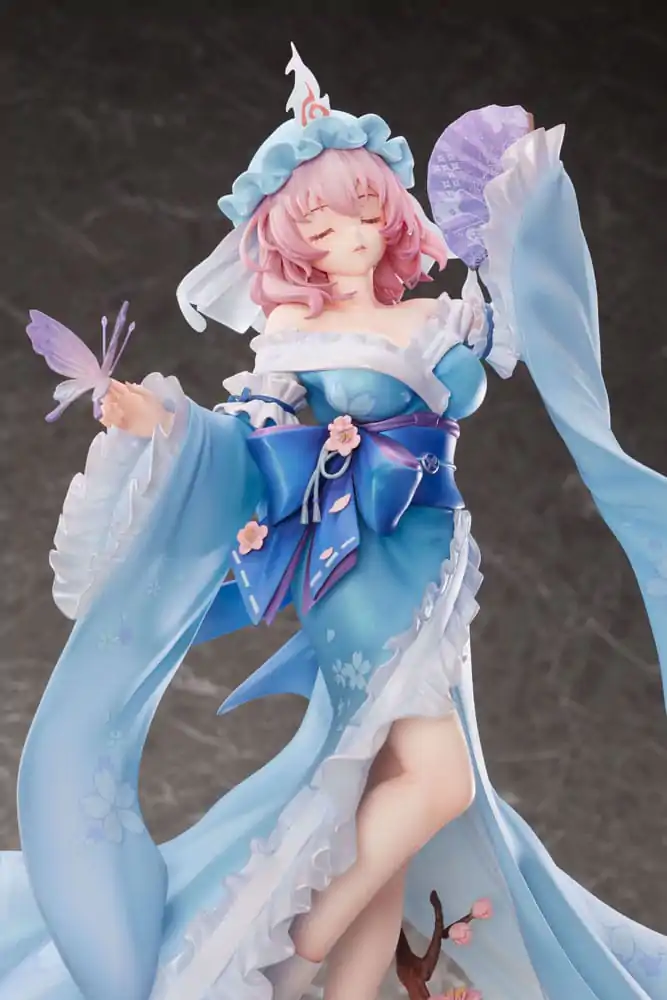Touhou Project 1/6 Ghost From the Calamitous Nirvana Yuyuko Saigyouji Deluxe Edition PVC szobor figura 32 cm termékfotó
