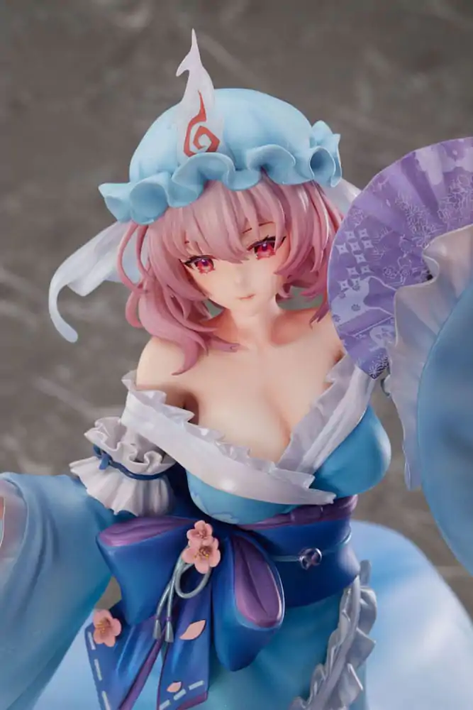 Touhou Project 1/6 Ghost From the Calamitous Nirvana Yuyuko Saigyouji Deluxe Edition PVC szobor figura 32 cm termékfotó