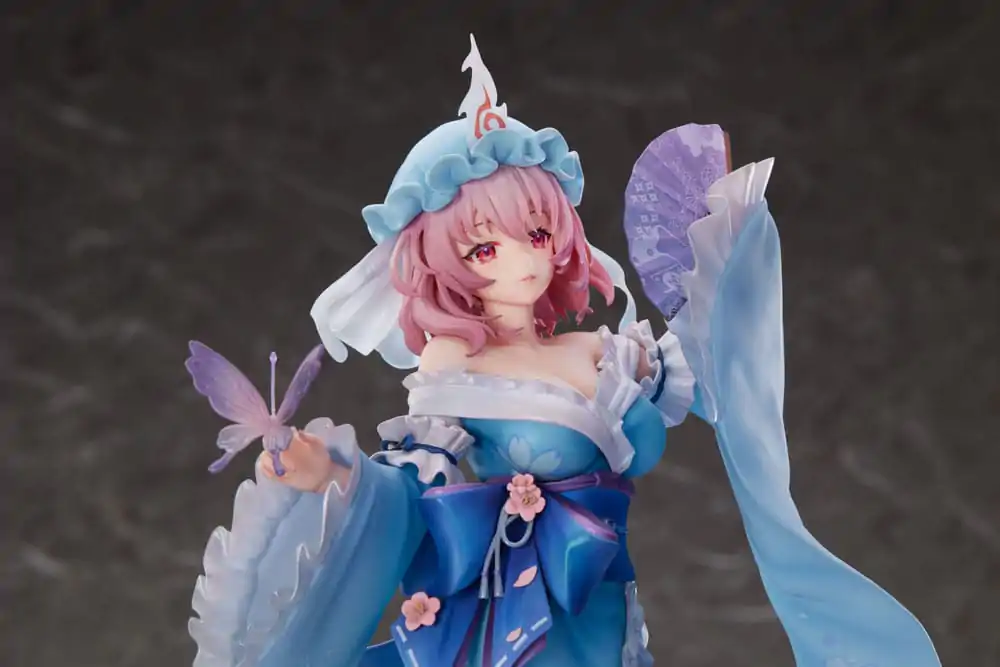 Touhou Project 1/6 Ghost From the Calamitous Nirvana Yuyuko Saigyouji Deluxe Edition PVC szobor figura 32 cm termékfotó