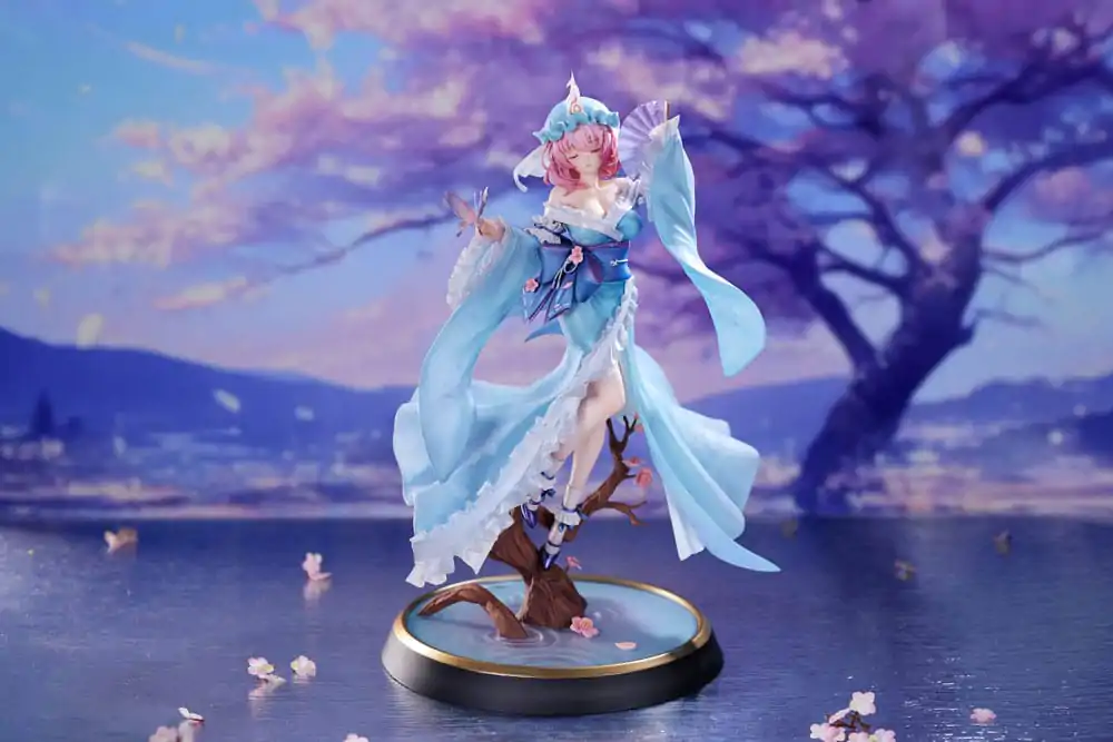 Touhou Project 1/6 Ghost From the Calamitous Nirvana Yuyuko Saigyouji Deluxe Edition PVC szobor figura 32 cm termékfotó