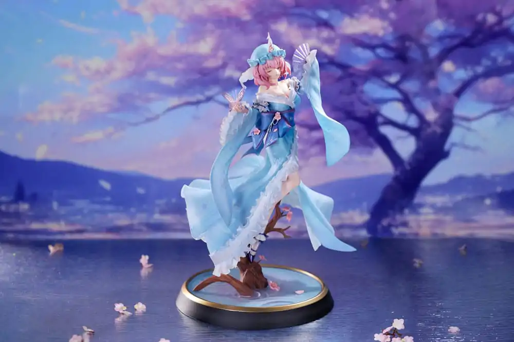 Touhou Project 1/6 Ghost From the Calamitous Nirvana Yuyuko Saigyouji Deluxe Edition PVC szobor figura 32 cm termékfotó