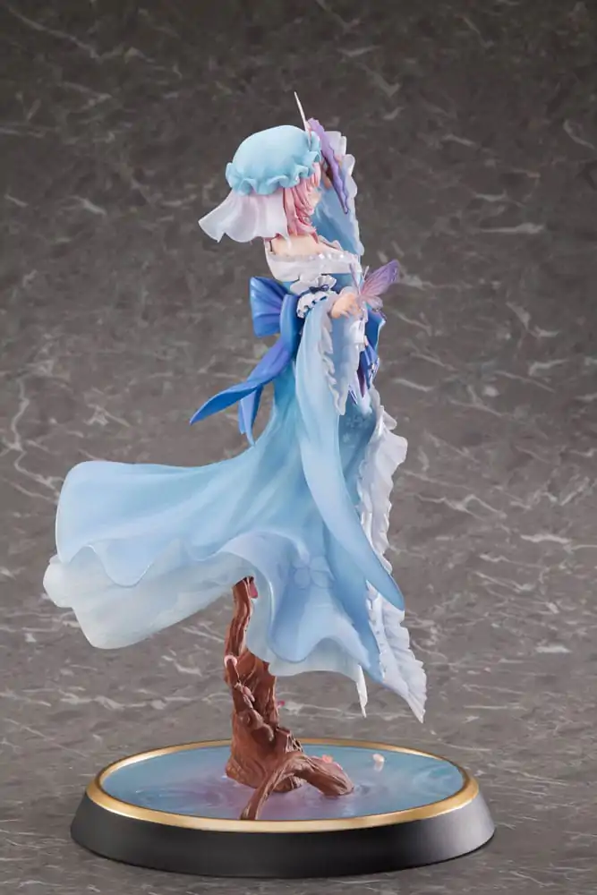 Touhou Project 1/6 Ghost From the Calamitous Nirvana Yuyuko Saigyouji Deluxe Edition PVC szobor figura 32 cm termékfotó