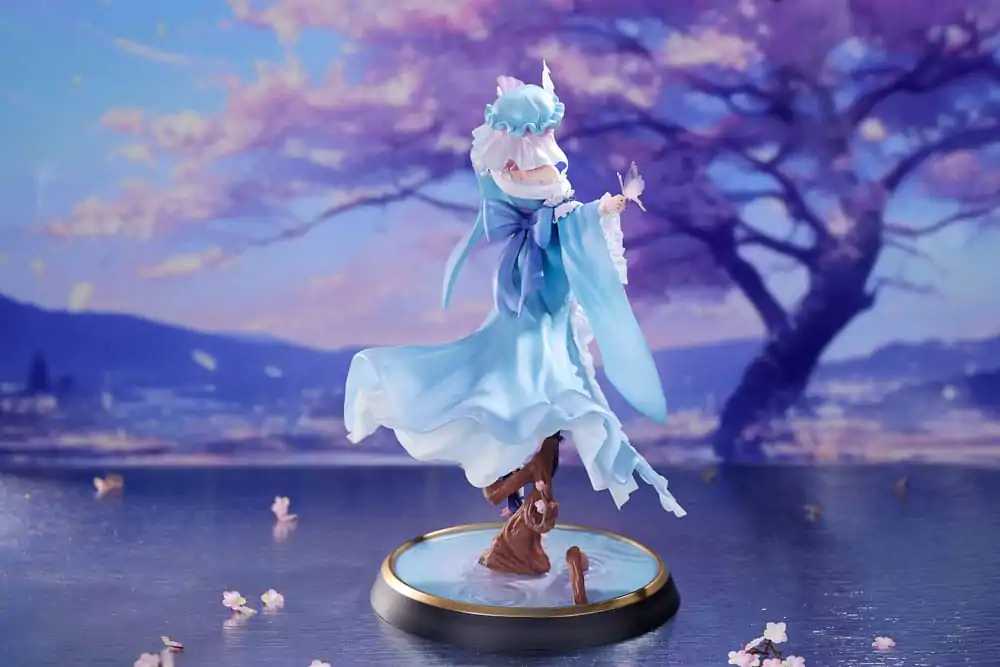Touhou Project 1/6 Ghost From the Calamitous Nirvana Yuyuko Saigyouji Deluxe Edition PVC szobor figura 32 cm termékfotó