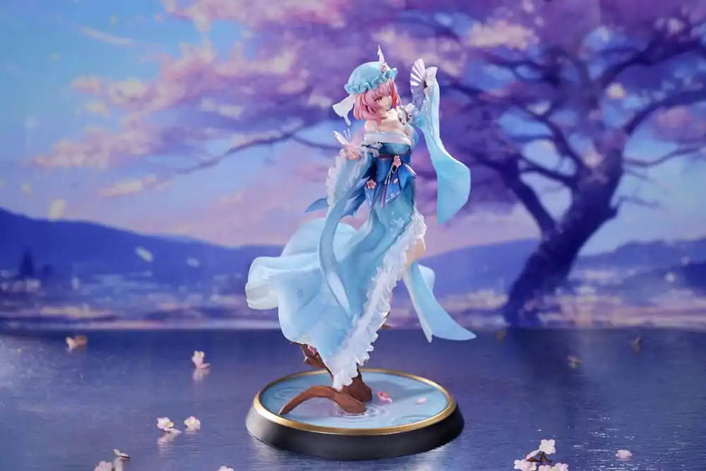 Touhou Project 1/6 Ghost From the Calamitous Nirvana Yuyuko Saigyouji Deluxe Edition PVC szobor figura 32 cm termékfotó