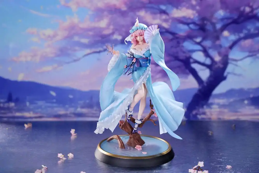 Touhou Project 1/6 Ghost From the Calamitous Nirvana Yuyuko Saigyouji Deluxe Edition PVC szobor figura 32 cm termékfotó