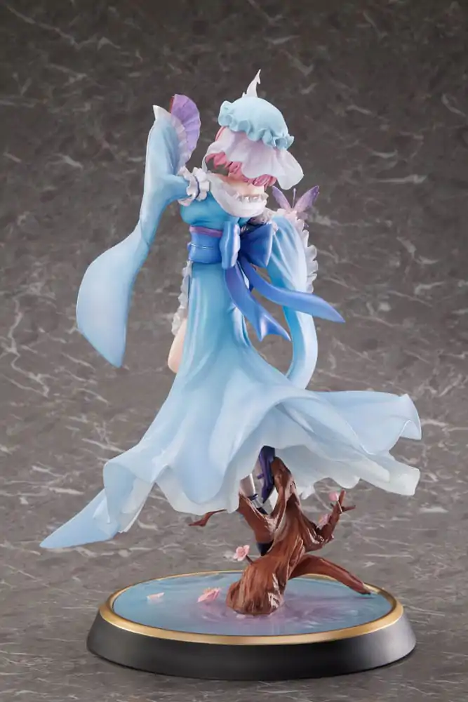 Touhou Project 1/6 Ghost From the Calamitous Nirvana Yuyuko Saigyouji Deluxe Edition PVC szobor figura 32 cm termékfotó