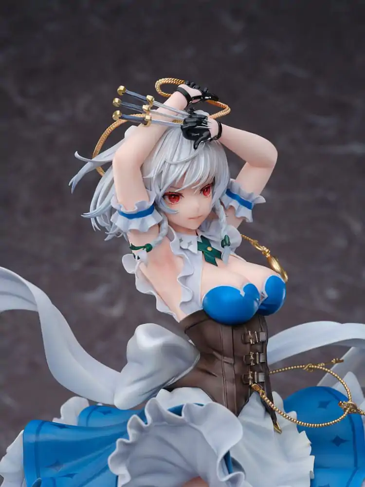 Touhou Project 1/6 Luna Dial Sakuya Izayoi Deluxe Edition PVC szobor figura 32 cm termékfotó