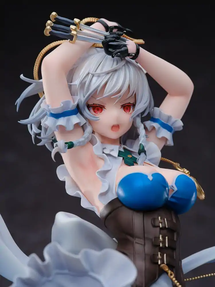 Touhou Project 1/6 Luna Dial Sakuya Izayoi Deluxe Edition PVC szobor figura 32 cm termékfotó